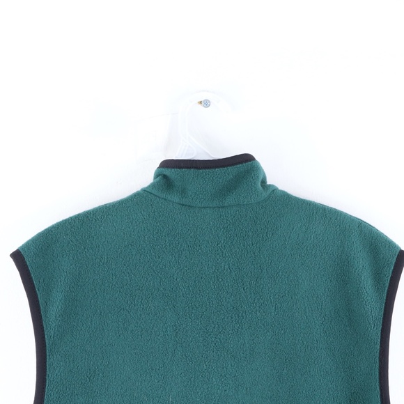 Vintage 90s The North Face Fleece Vest Green USA - Picture 7 of 8